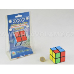 Cube - Rubikova kostka 2x2x2 - plastový hlavolam