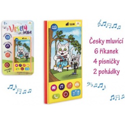 Veselý Mobil Telefon plast česky mluvící