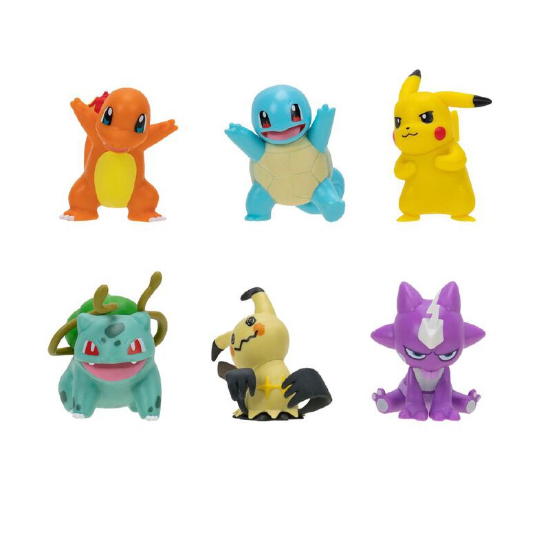 Pokemon sada 6 figurek