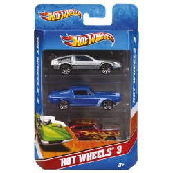 Hot Wheels angličáky 3 ks